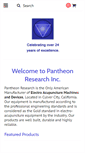 Mobile Screenshot of pantheonresearch.com